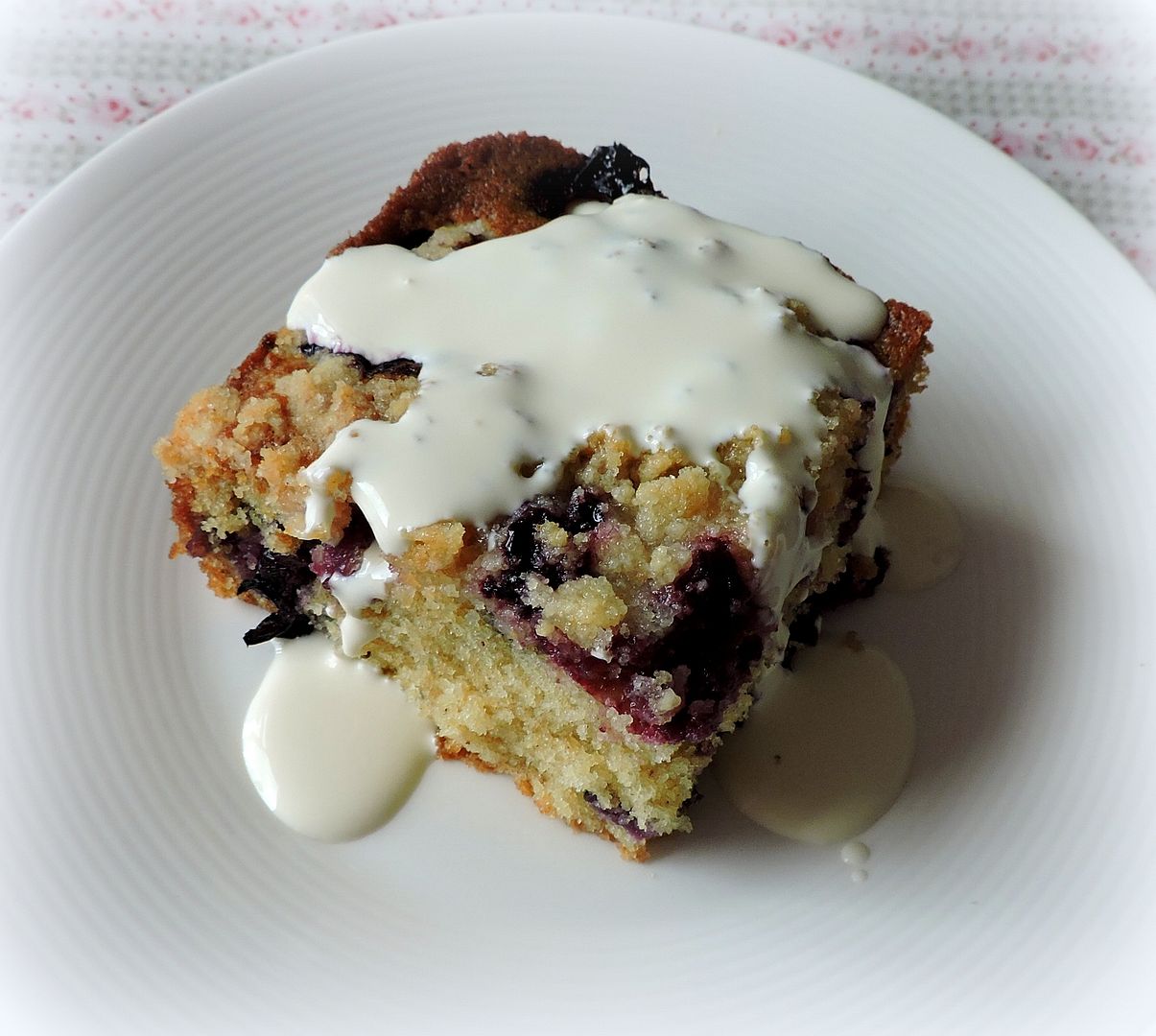 Lemon Blueberry Buckle