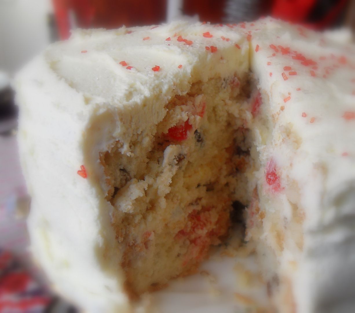 Maraschino Cherry Cake