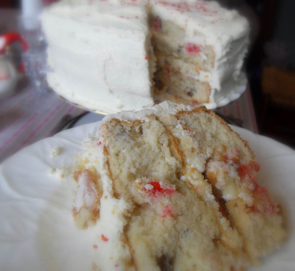 Maraschino Cherry Cake