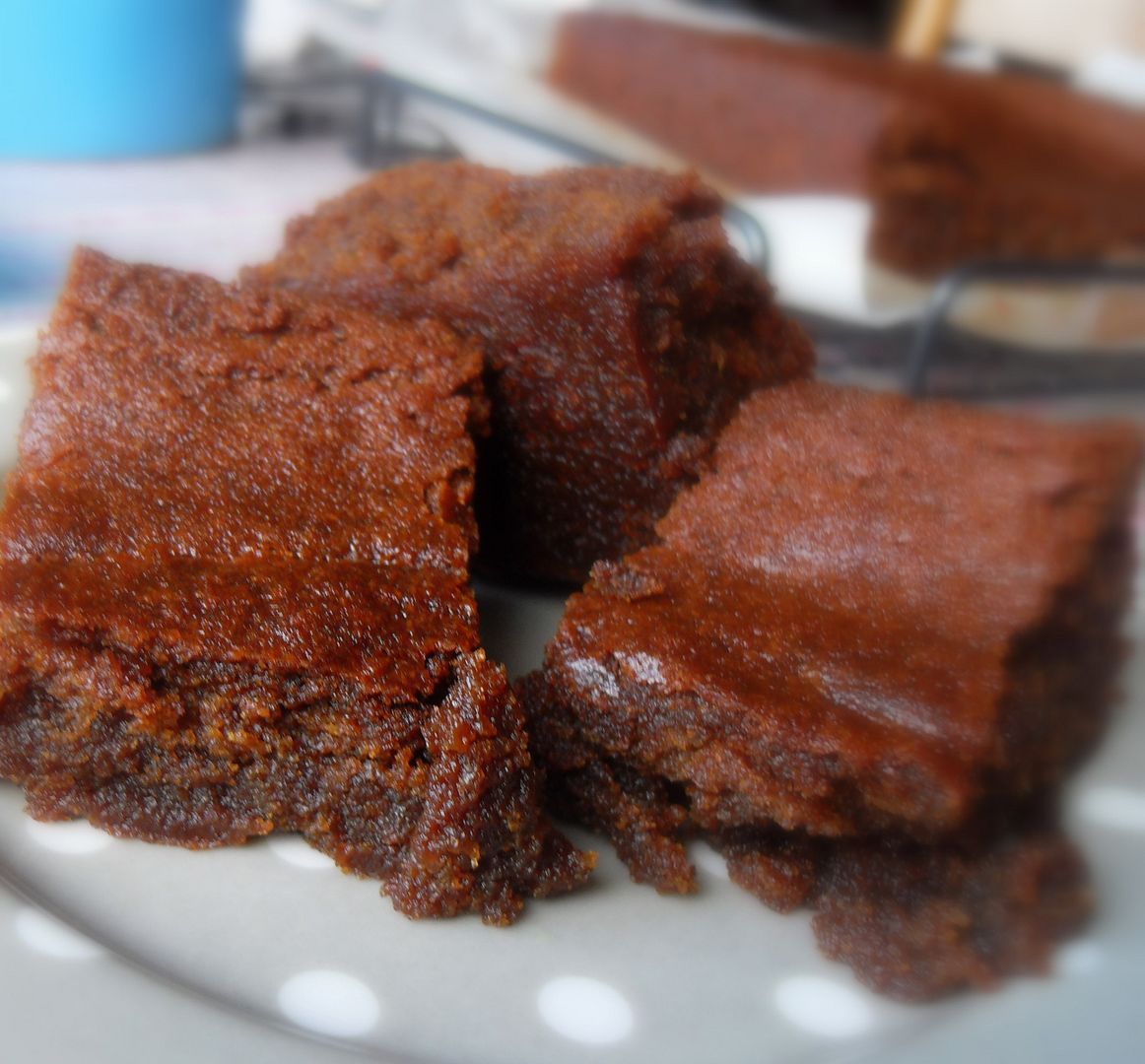 Gingerbread Blondies