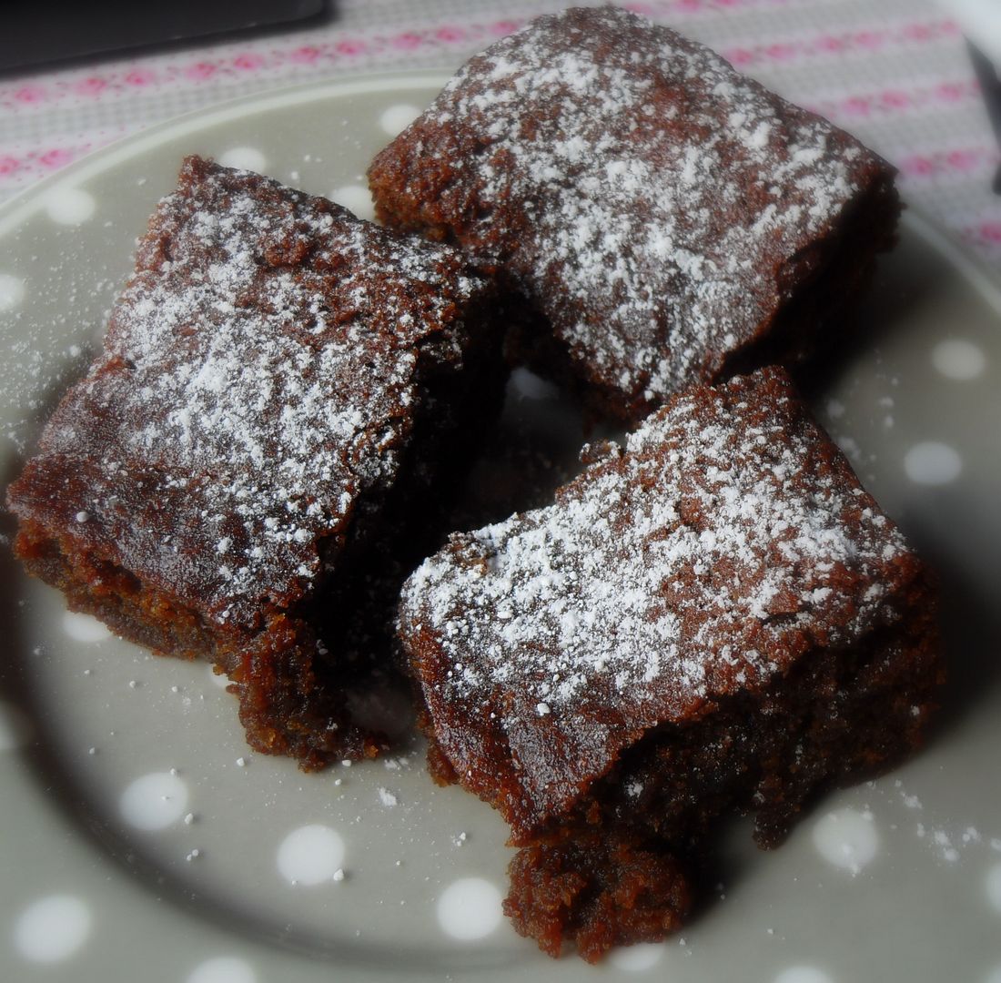 Gingerbread Blondies