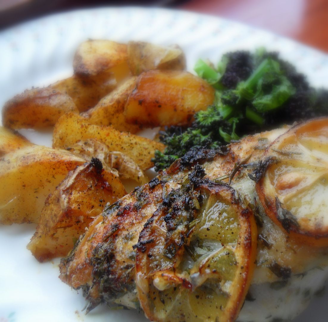 Herb and Lemon Roasted Chicken Breasts