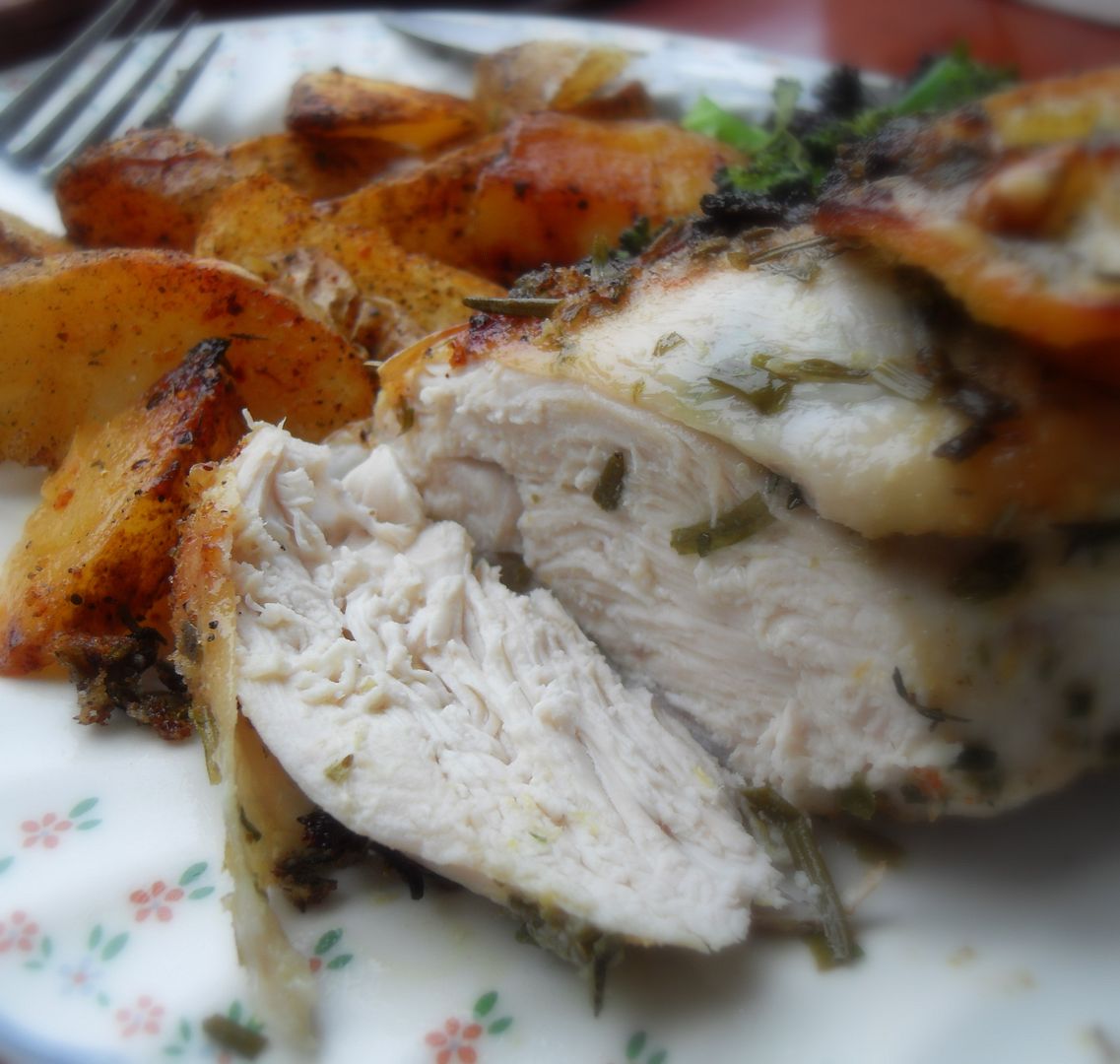 Herb and Lemon Roasted Chicken Breasts