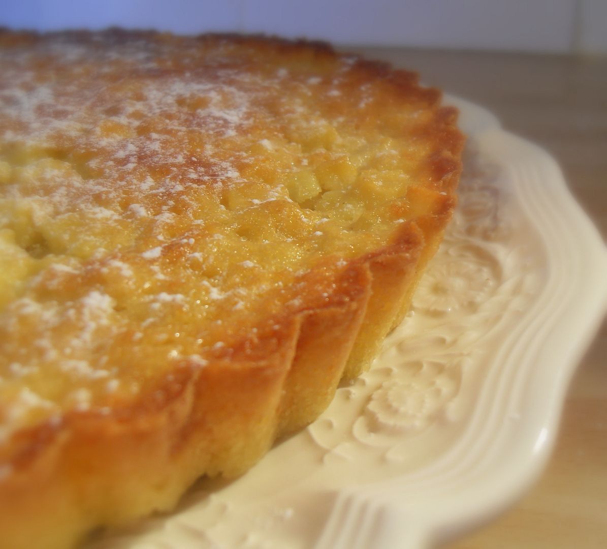 The English Kitchen: Apple and Cheddar Cheese Cake