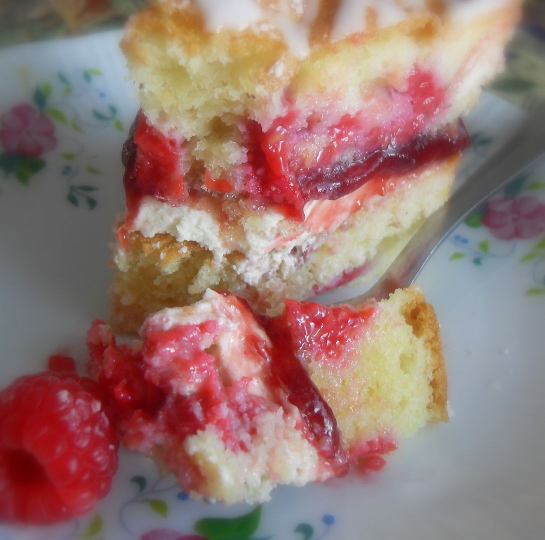 Raspberry Celebration Cake