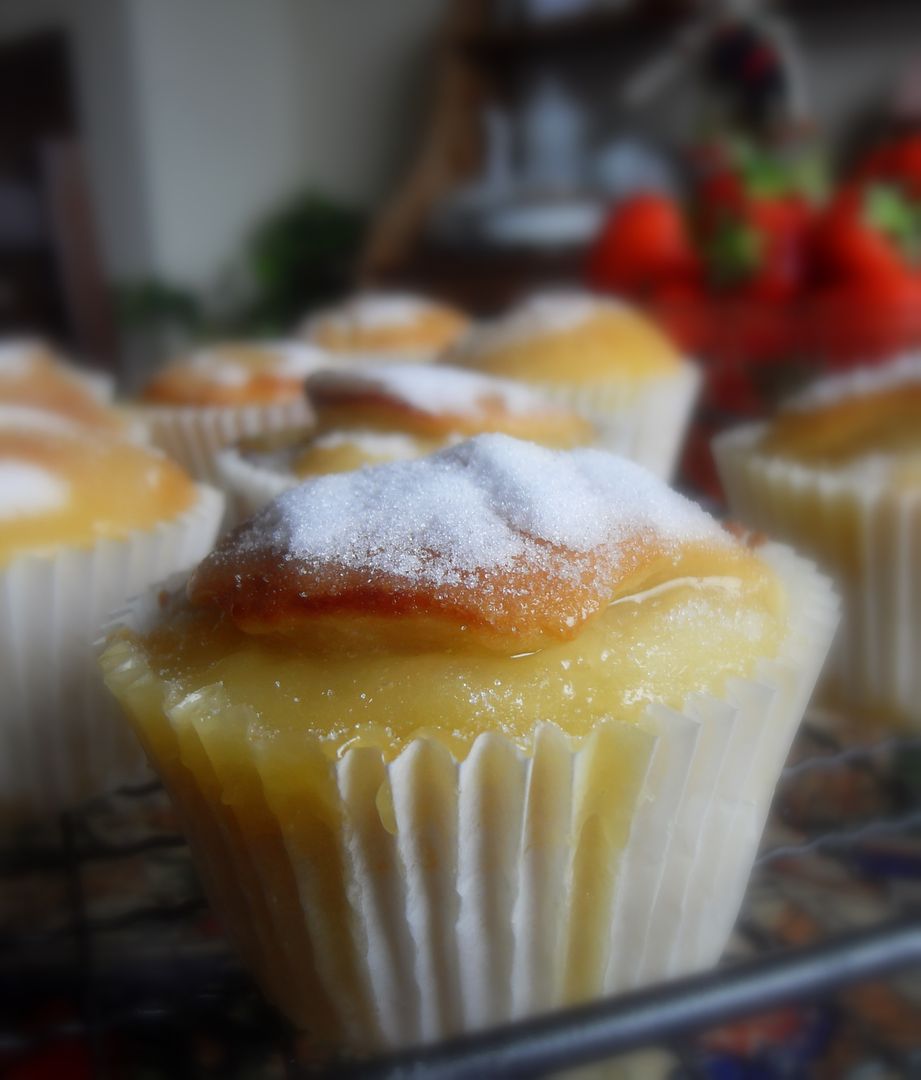 Lemon Curd Muffins | The English Kitchen