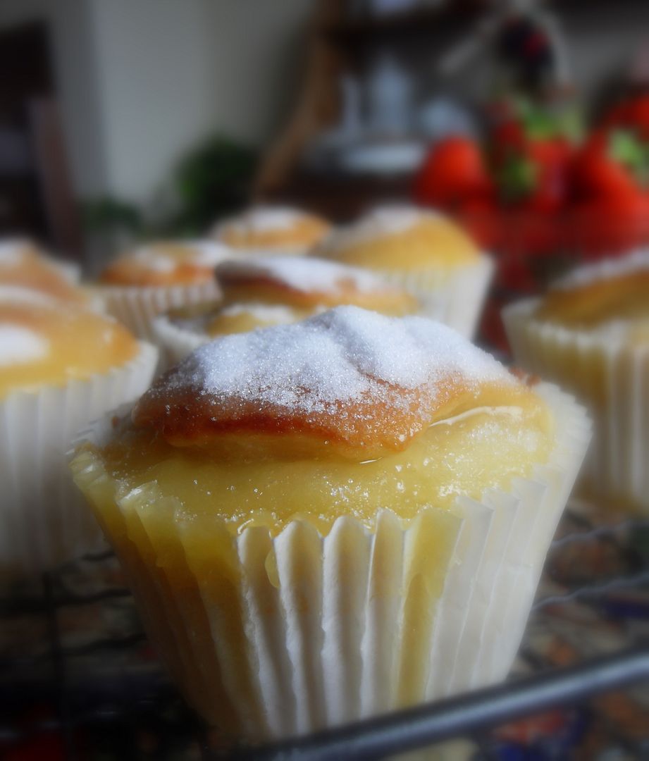 Lemon Curd Muffins | The English Kitchen