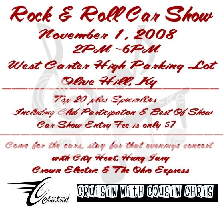 Rock & Roll Car Show - Nov. 1, 2008 - Olive Hill,KY NOV1-1