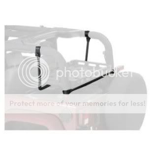 Bestop Lower Cargo Rack Bracket 41437 01 03 11 Jeep Wrangler  