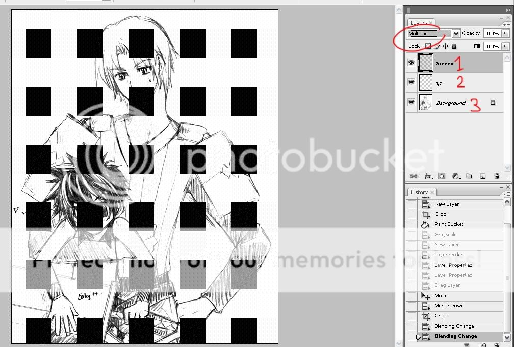 [How to basic for Photoshop 7up+]  เทคนิคการทำฉากหลังในการ์ตูนด้วย High Pass!! [30/08/11]] Sc1
