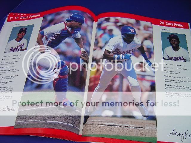 Nolan Ryan Texas Rangers Commemorative Programs Alvin, Texas 1990s 