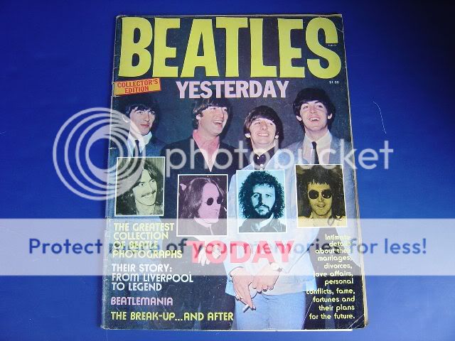   Teen Magazine Beatles Biography Yesterday Today 1975 Paul McCartney