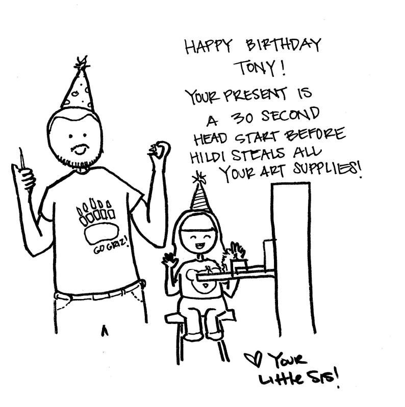 Happy Birthday Tony! – Viciously Sweet