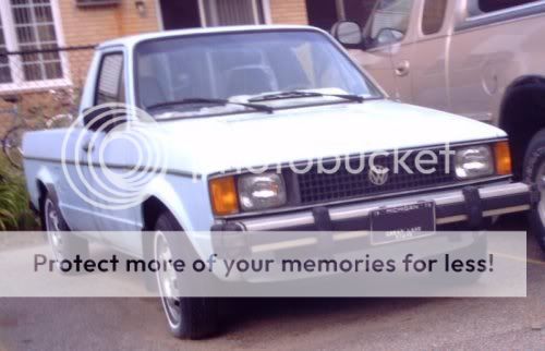 1981 VW Rabbit Pickup 1.6L Diesel | VW Vortex - Volkswagen Forum
