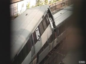 DC metro train collision