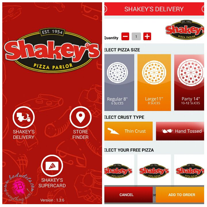 Shakey's Time App available for download in Itunes and Play store.