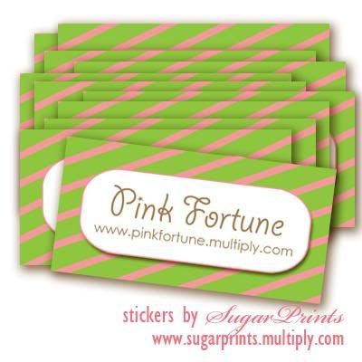 stickers for Pink Fortune