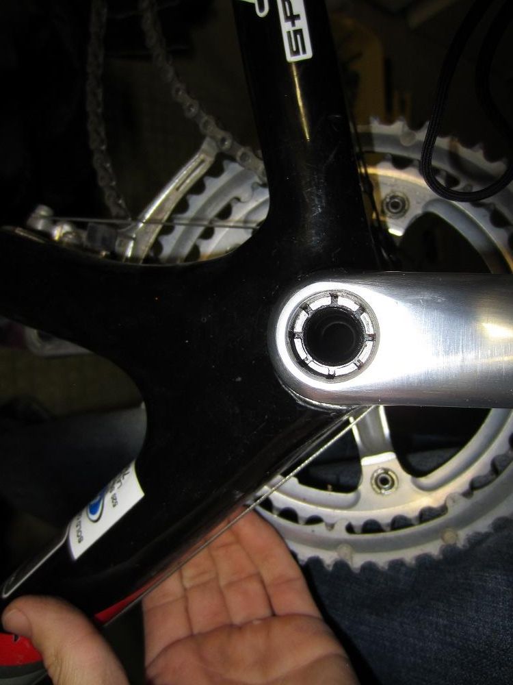 shimano 105 crank removal