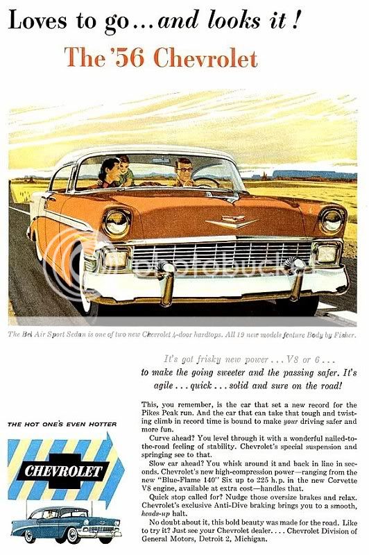 1955 - Pub Chevy 55-56-57 56Chevrolet09-vi