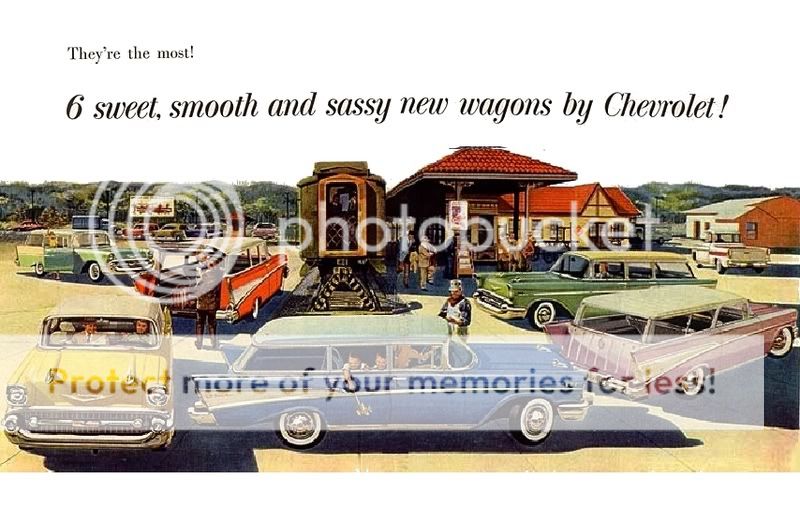 1955 - Pub Chevy 55-56-57 57chvypub