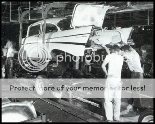 Chaine de montage Chevy 1955-56-57 57line5