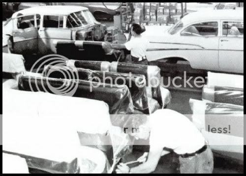 1955 - Chaine de montage Chevy 1955-56-57 57line7