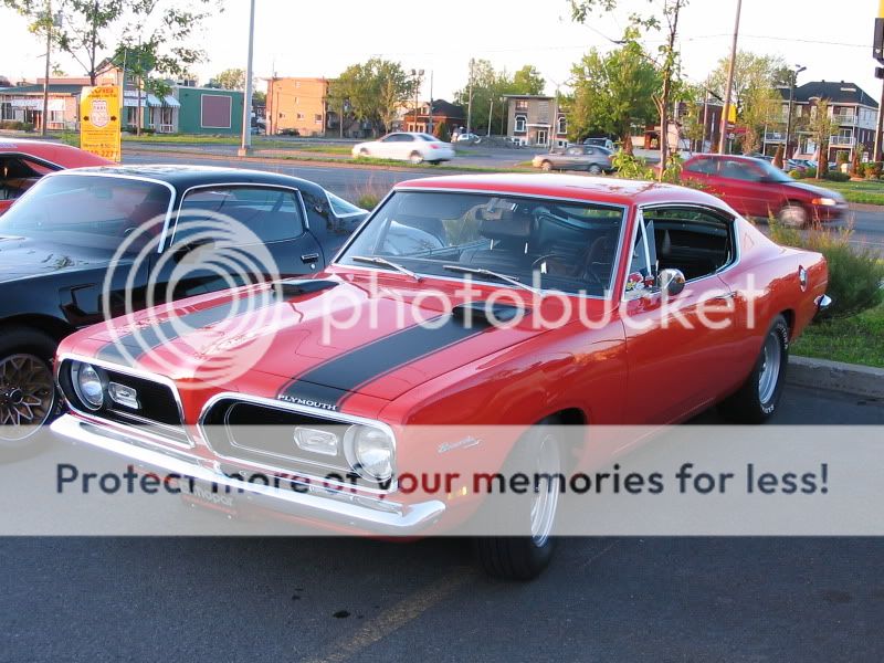 Plusieurs photos : Plymouth Barracuda ...de 1967 à 1969 Photo585-1