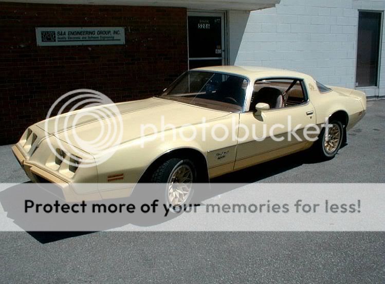 Plusieurs photos : Pontiac Firebird... de 1977 à 1981 Yellowbird