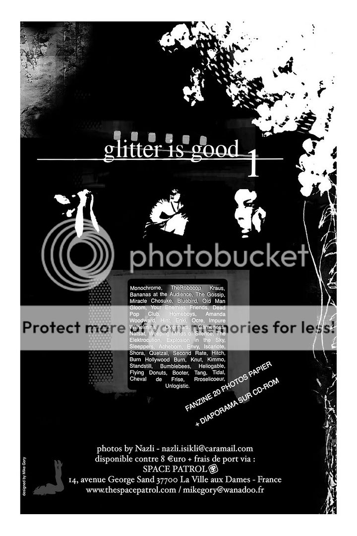 GLITTER IS GOOD Fanzine photo / photos de Concert GIGflymikesignature2