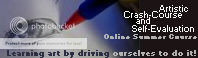 Artistic Crash-Course and Self-Evaluation banner