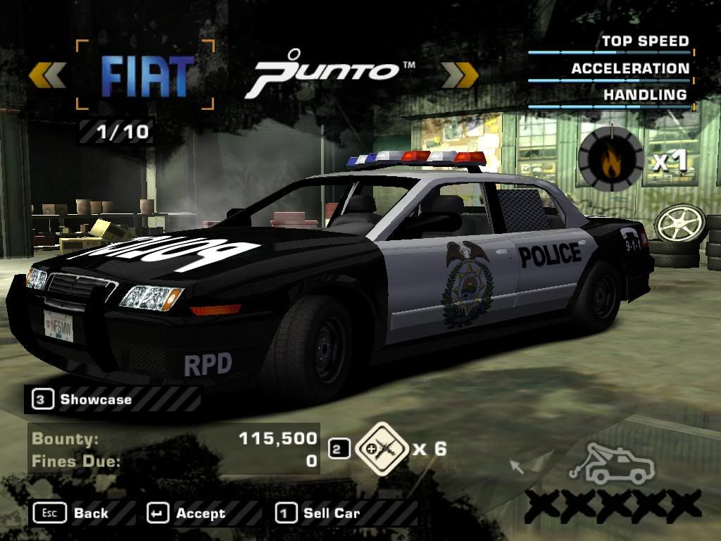 cheat to unlock all cars in nfs most wanted pc