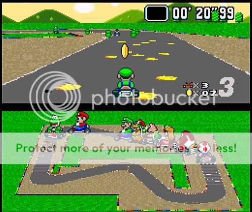  Super Mario Kart - Super Nintendo  SuperMarioKart