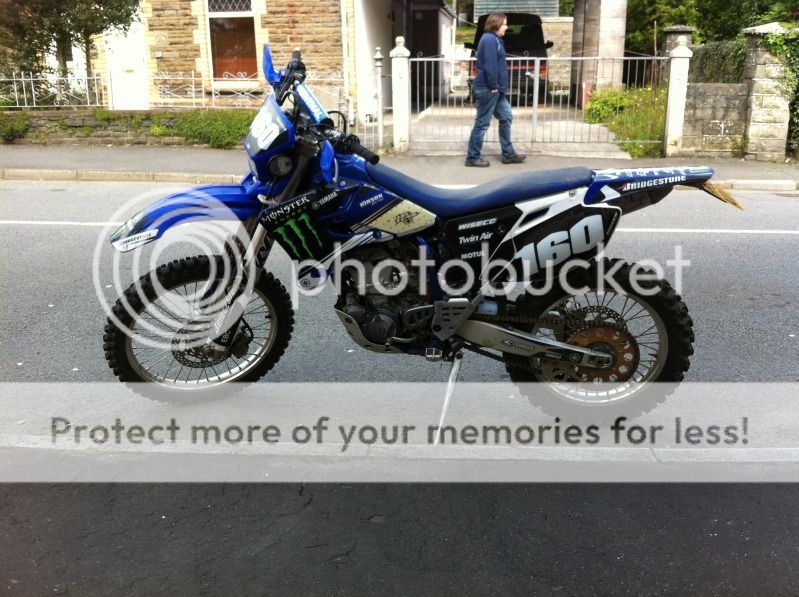 Another one stolen - my mates WR250 from Neath area last night 9/9/12 - HF55 AMV Wr