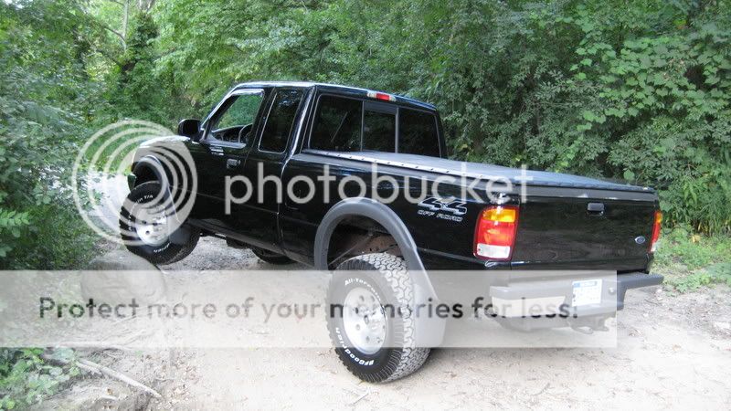 Ford ranger stock tire size