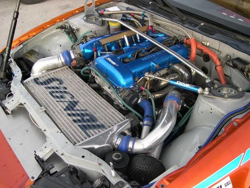 Request: D1 cars and SR20DET engine bay pics!