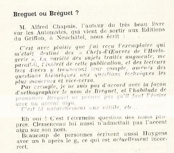 Breguet ....Manufacture ou non ? - Page 2 Breguet