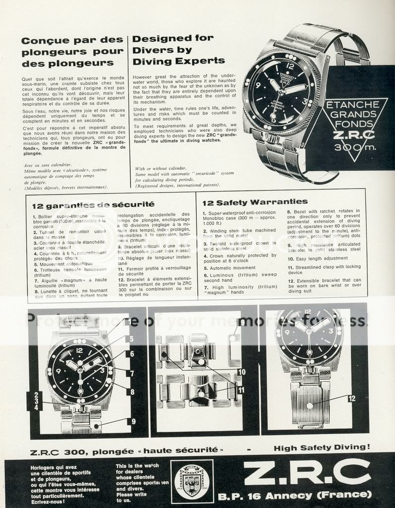 quelques extraits de vieux magazines de plongée Zrcdoctech1969