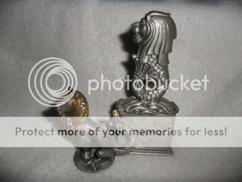 Pewter Gargoyle Figurines Tumasek Chimera 1990 & 1984  