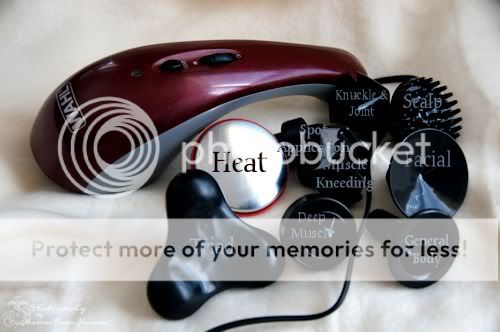 Wahl Deluxe Heat Therapy Massager Attachments