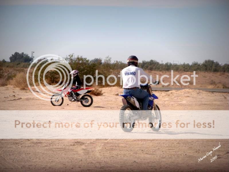 Munchkin Daddy Dirt Bike Ride