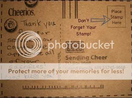 sendCheer Postcard