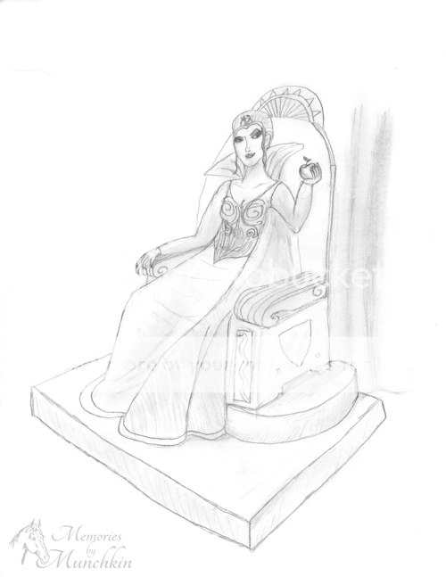 Sketch of the Evil Queen