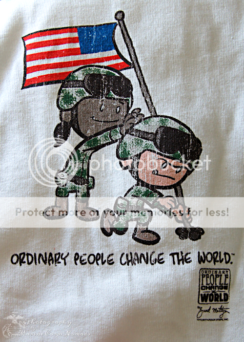 Ordinary People Change the World Military Art