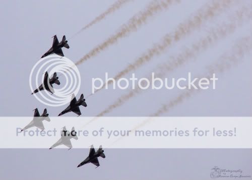 Thunderbirds Six Plane Formation