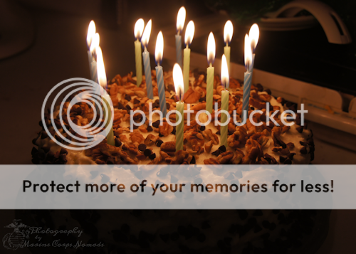 Munchkin's Birthday cake with candles