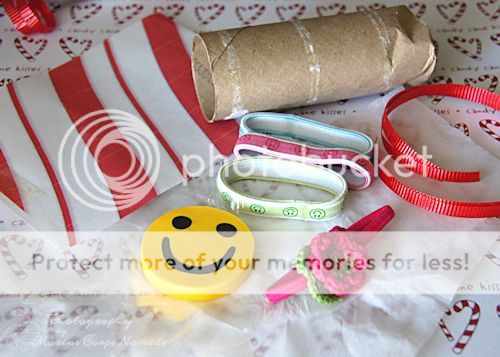 Candy Cane Treat Container Supplies