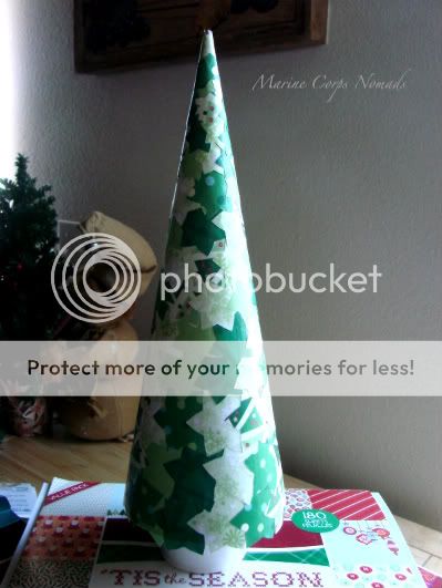 Paper Mache Christmas Tree