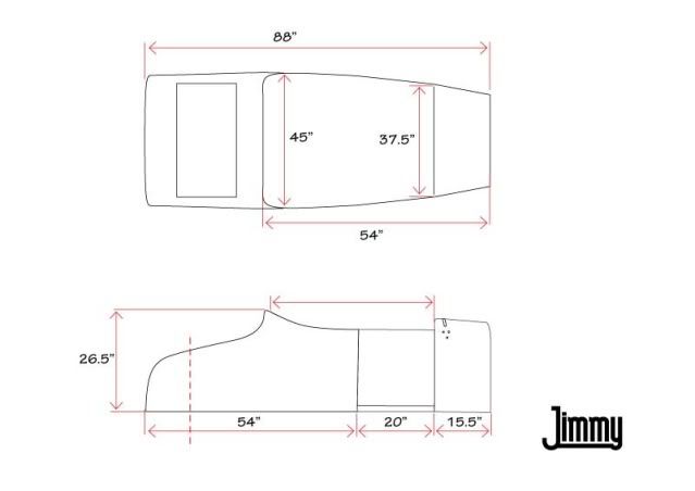 27 Ford body dimensions #2