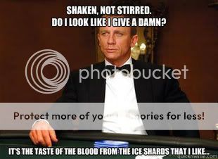 James Bond: Shaken, Not Stirred Meme Photo by kceaton2 | Photobucket
