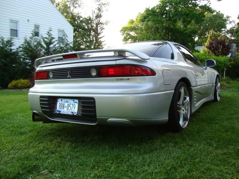 Bumper exhaust cutout cover - 3000GT/Stealth International Message Center